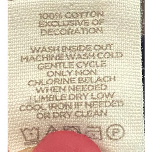 Loft Lounge Southwest Santa Fe Tassel Short Sleeve Shirt 100% Cotton Comfy XL - Picture 7 of 7